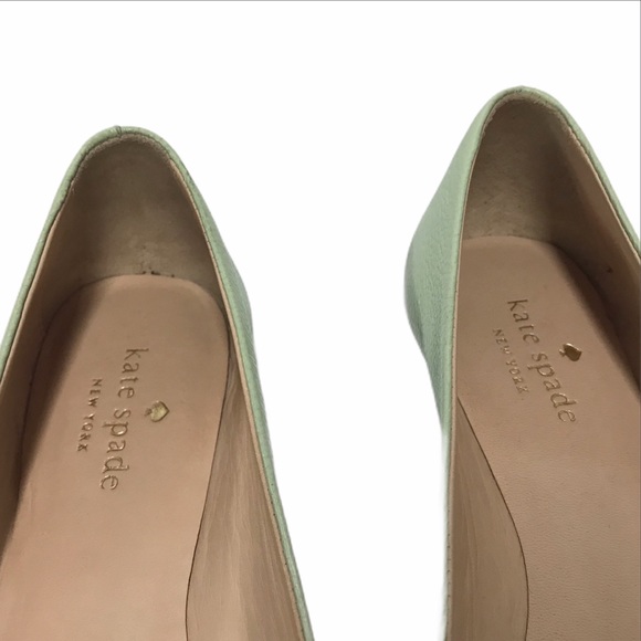 🕺HOST’S PICK!🕺Kate Spade “GINNY TOO” Green Flats - Picture 6 of 6
